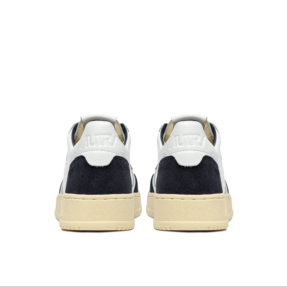 Autry Medalist Low Man Soft Leat/Suede Wht/Ocn