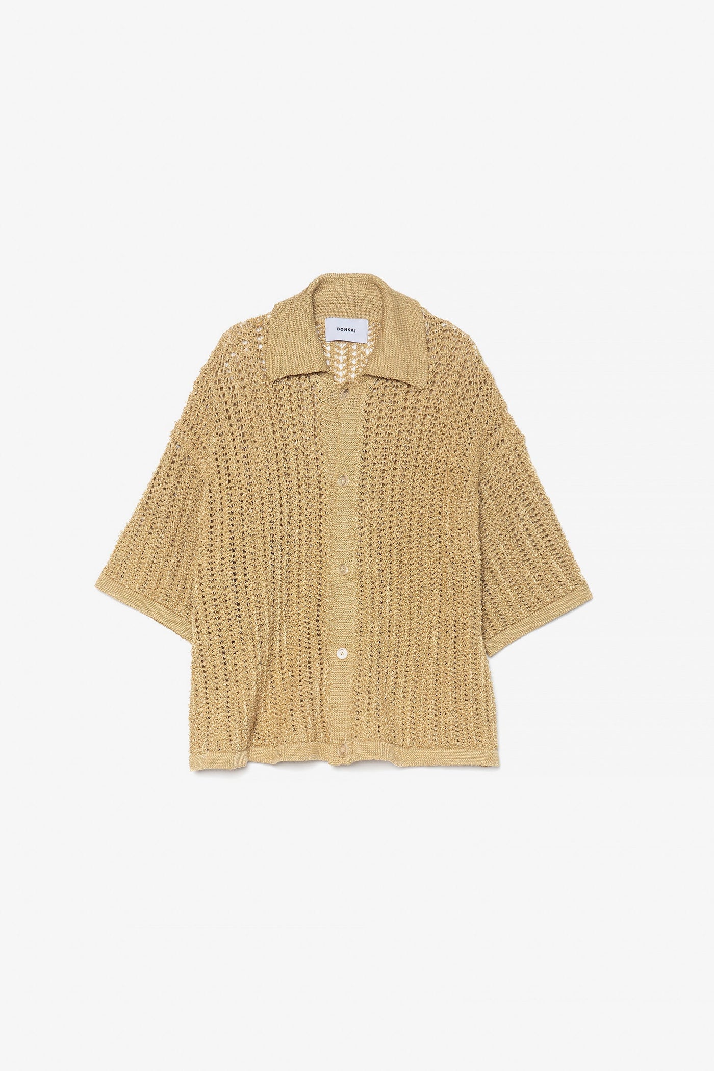 Bonsai Knit Raffia Shirt