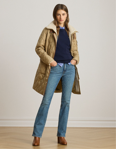 Lauren Ralph Lauren Piumino con collo a imbuto