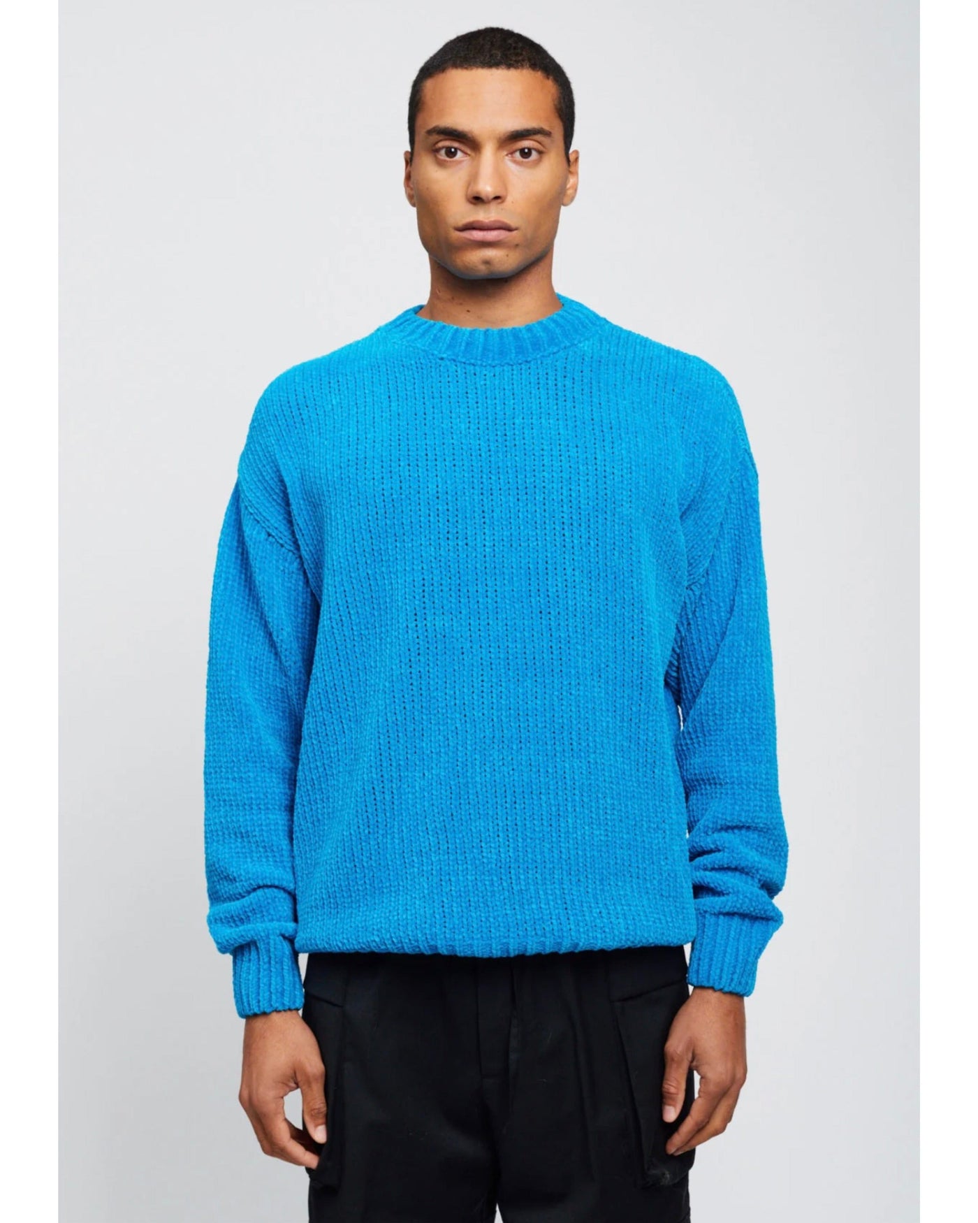 Bonsai Azure Chenille Sweater