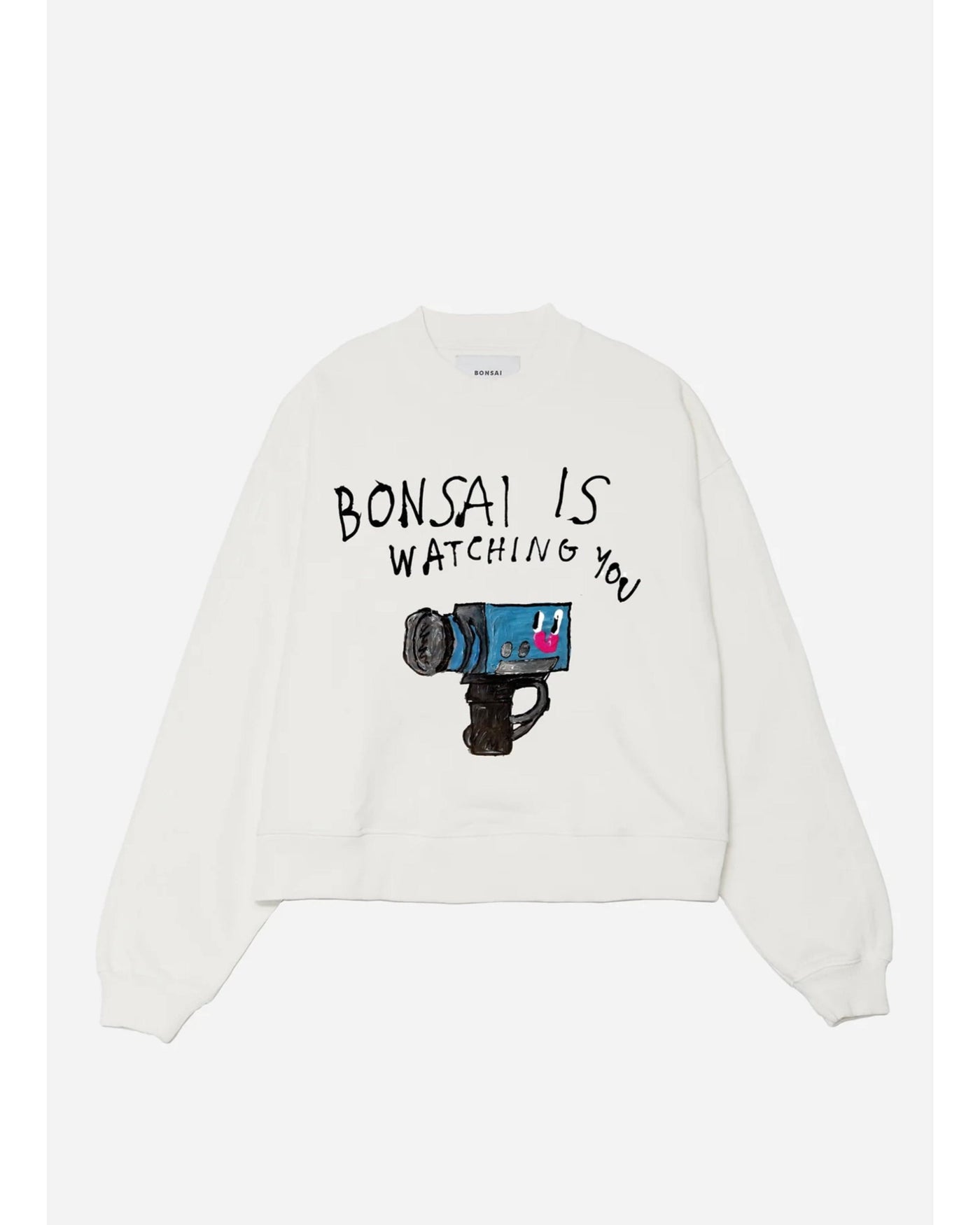 Bonsai Watching You Crewneck Sweater