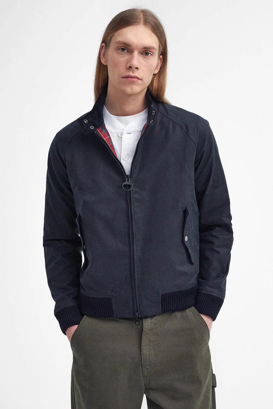 Barbour x Baracuta Porton Wax Navy