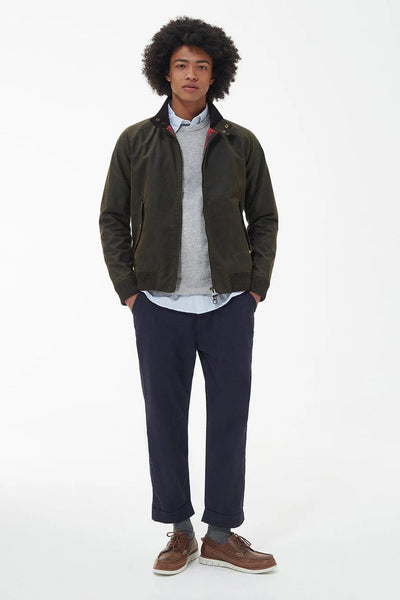 Barbour x Baracuta Porton Wax Olive