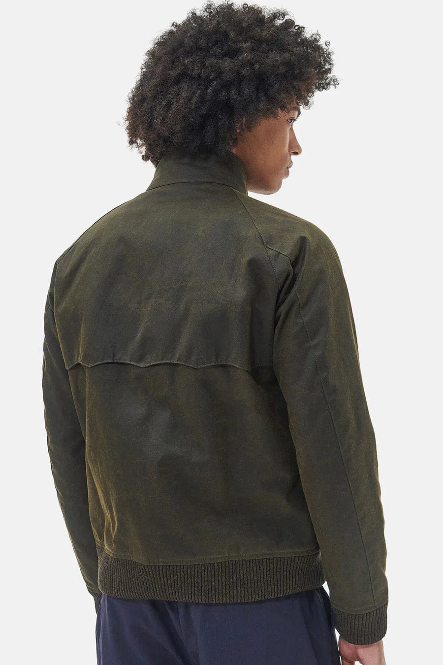 Barbour x Baracuta Porton Wax Olive