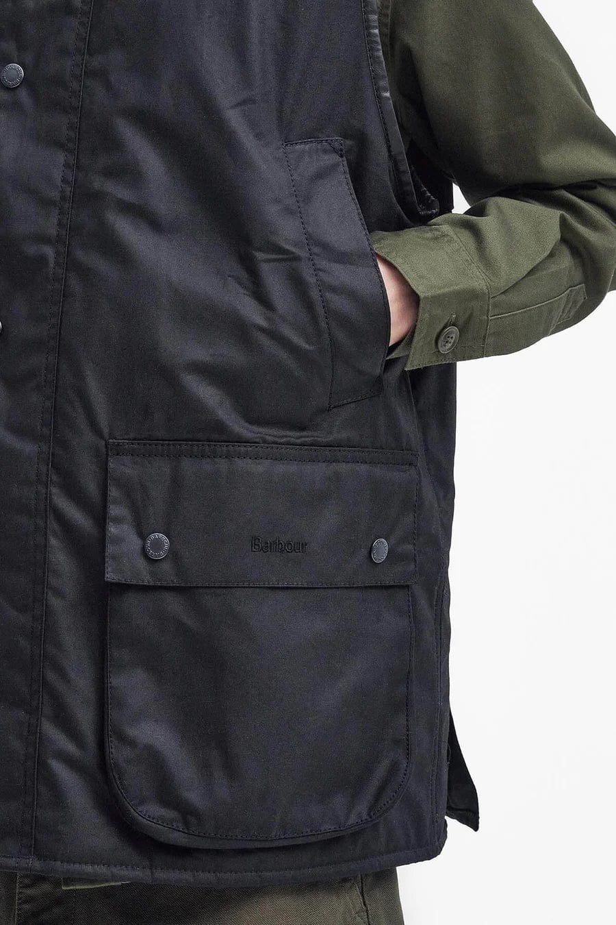 Barbour x Baracuta Wax Gilet Black