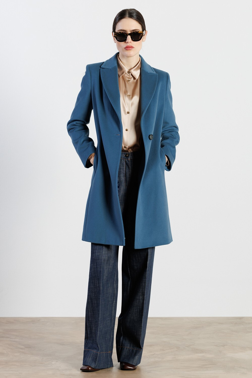Diana Gallesi Cappotto in drap