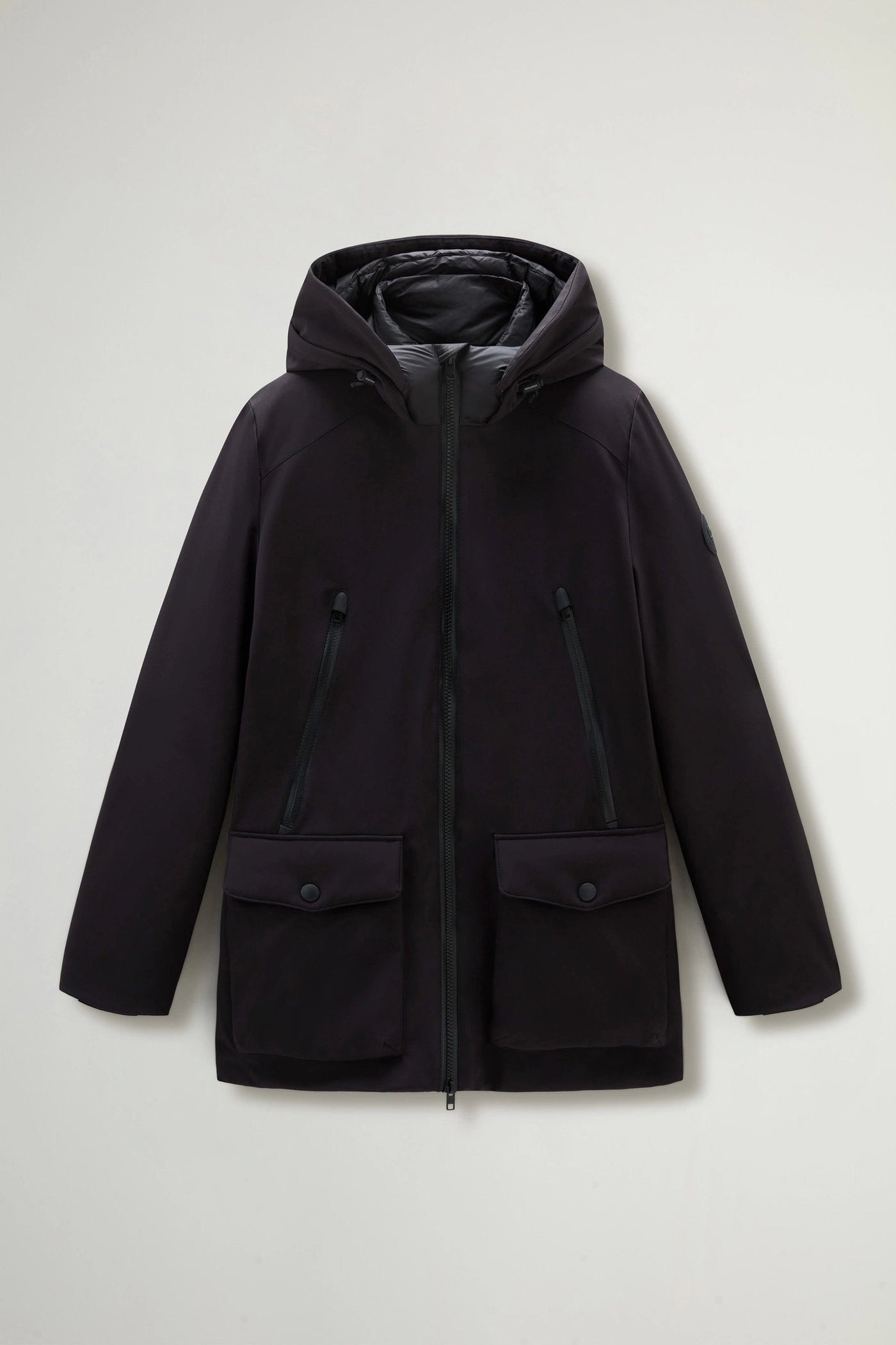 Woolrich Parka in Tech Softshell