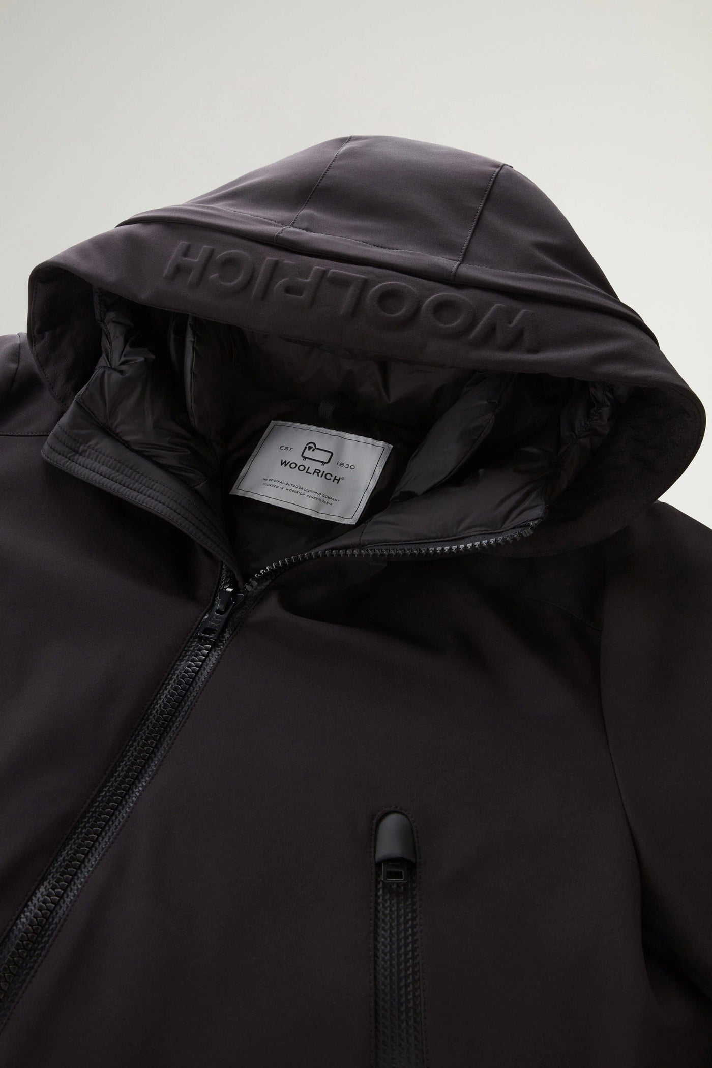 Woolrich Parka in Tech Softshell