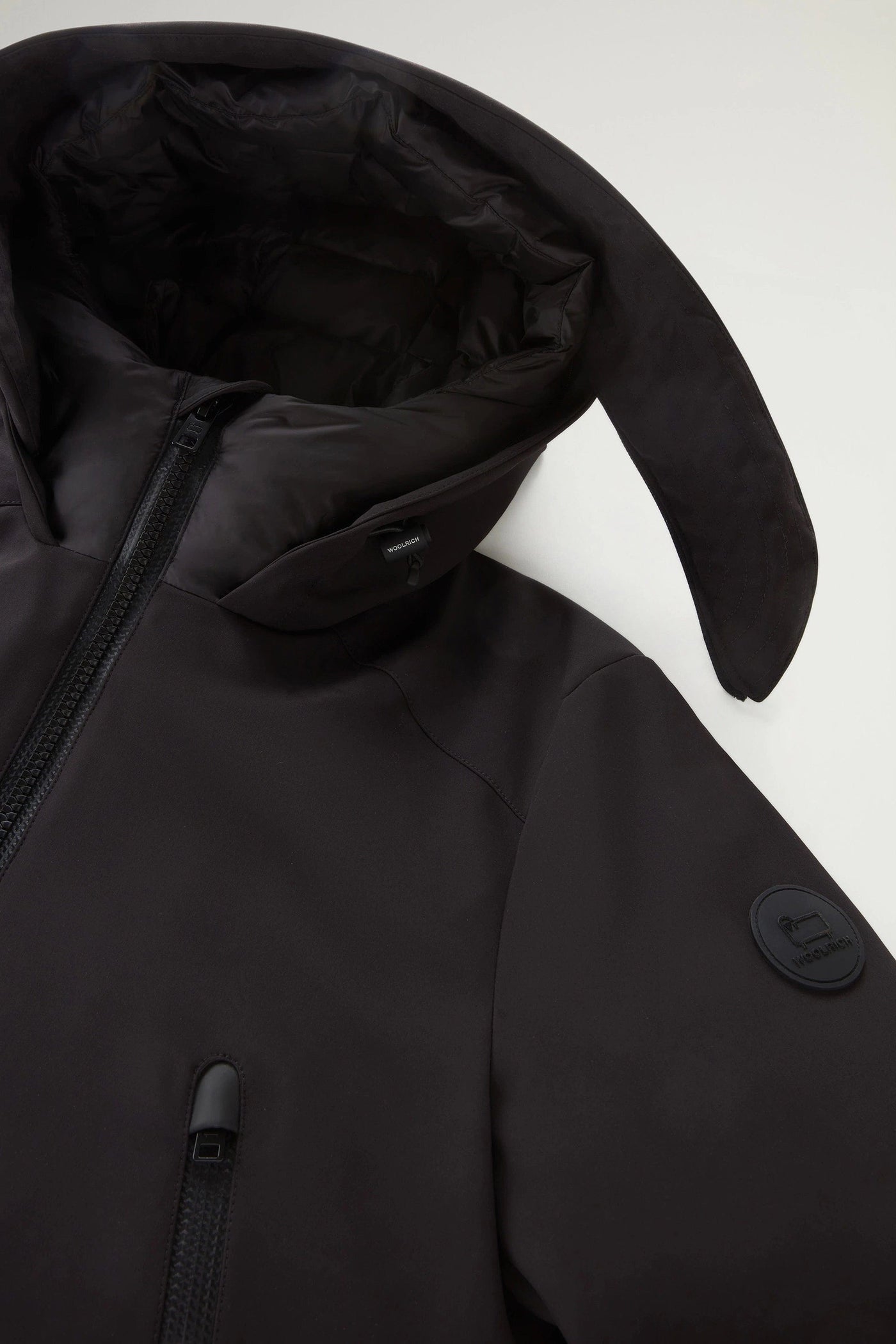 Woolrich Parka in Tech Softshell