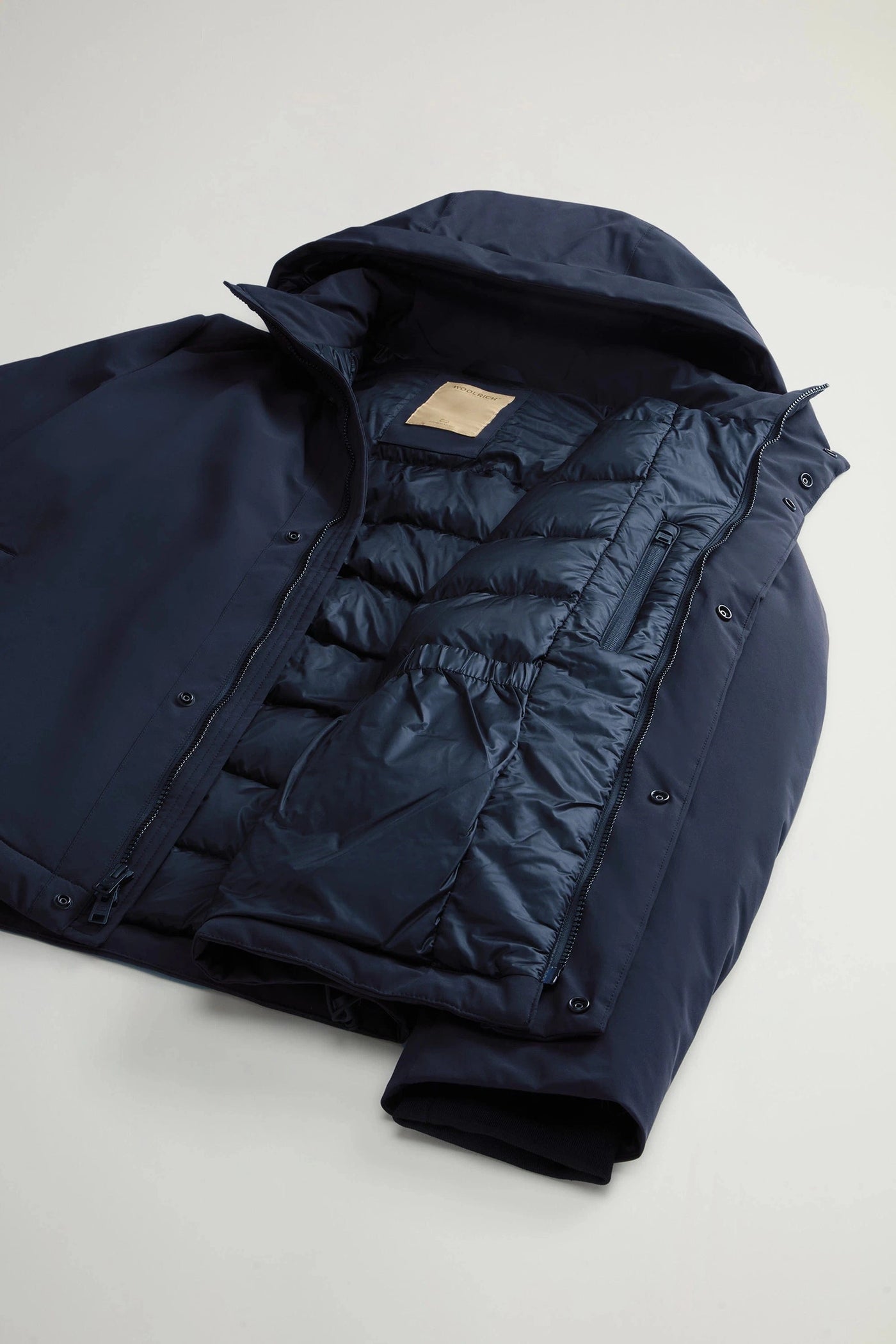 Woolrich Stretch Jacket Navy