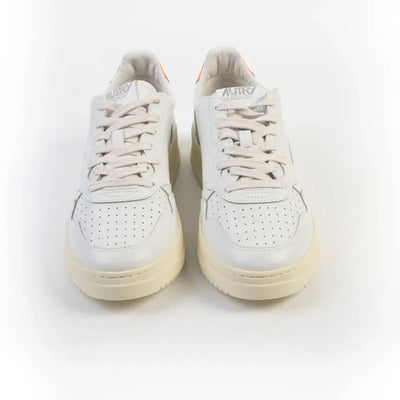 Autry Medalist Low Man Leat/Leat Wht/Prorange