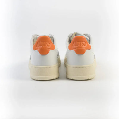 Autry Medalist Low Man Leat/Leat Wht/Prorange