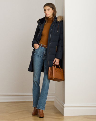 Lauren Ralph Lauren Piumino con pelliccia
