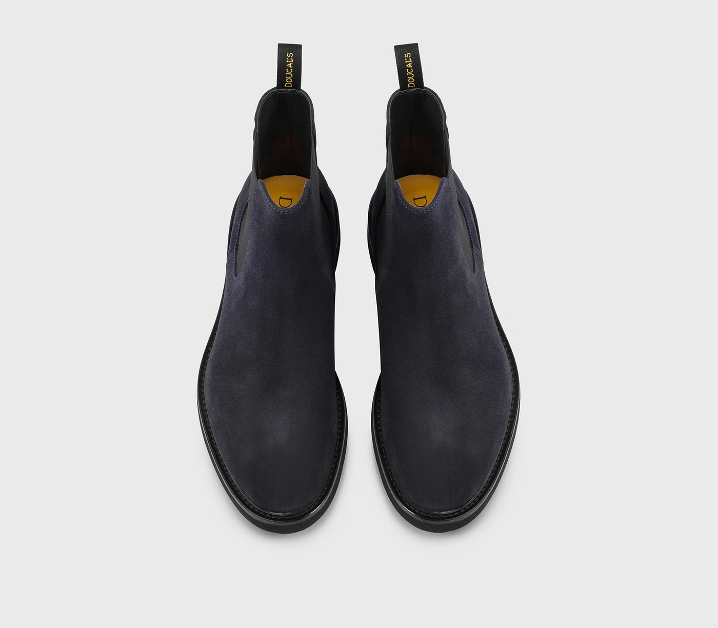 Doucal's Stivaletto In Suede Blu