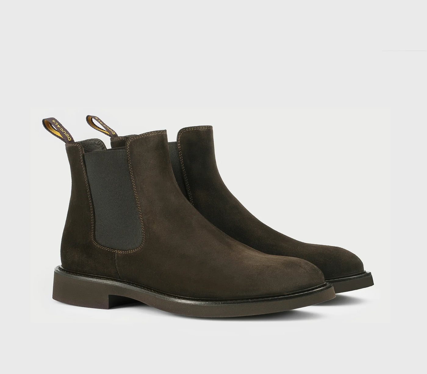 Doucal's Stivaletto In Suede Marrone