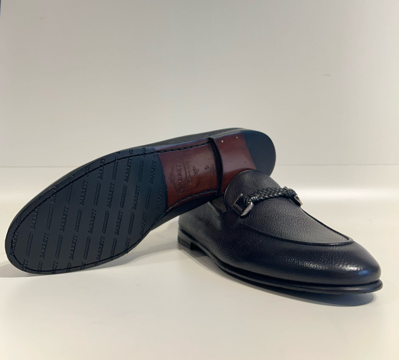 Mocassino In Pelle Con Morsetto