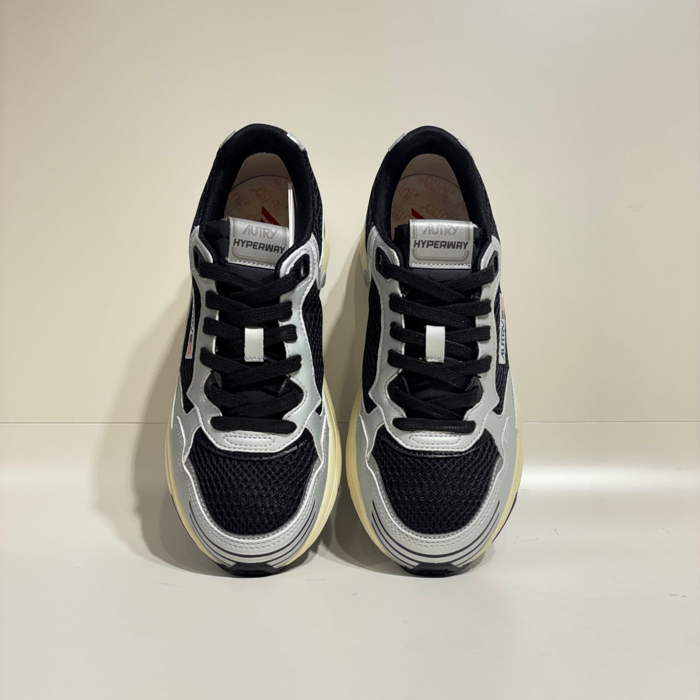 Autry Hyperway Low Man Mesh/Mirror Silver/Blk