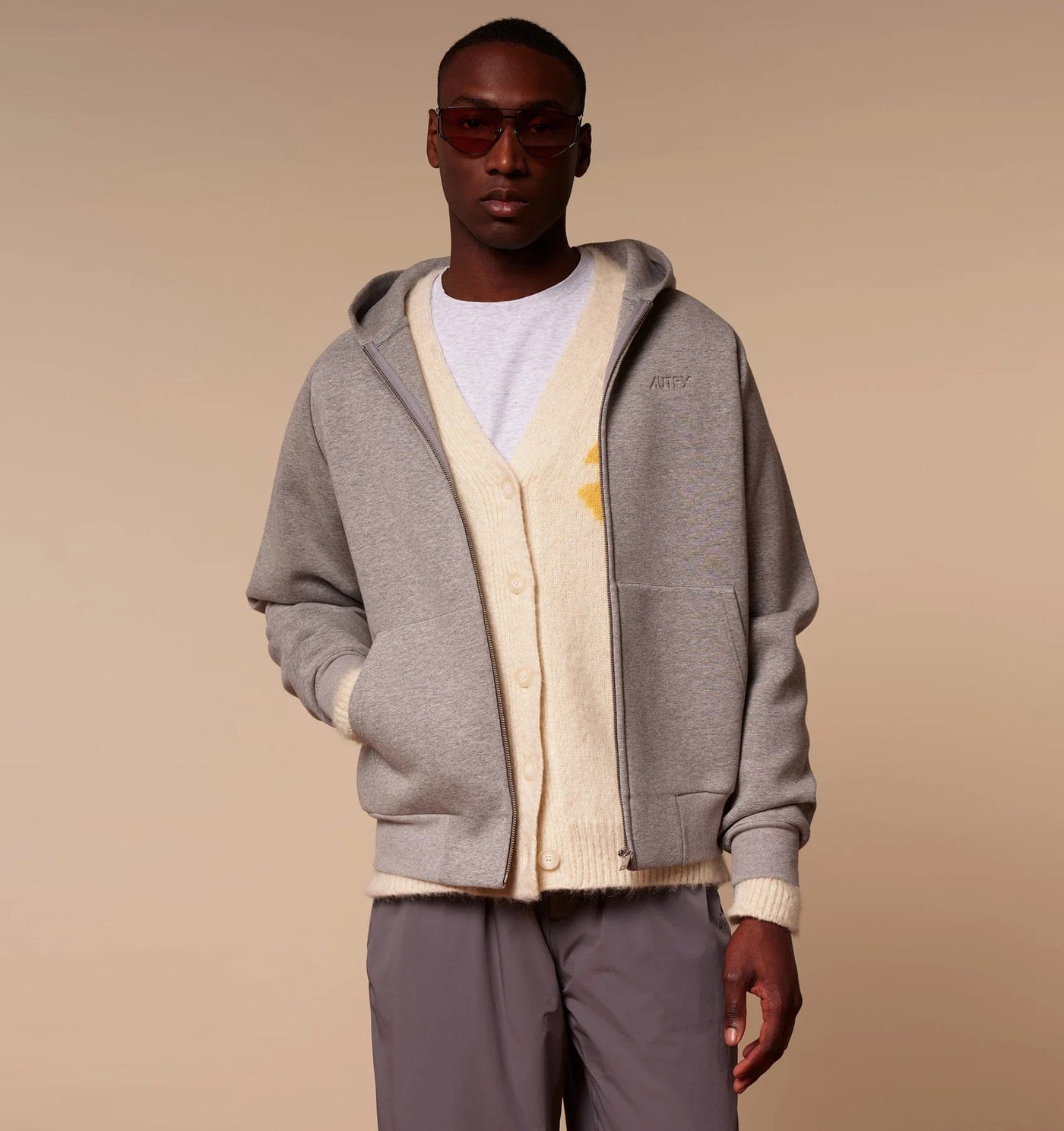 Autry Jacket Main Grey