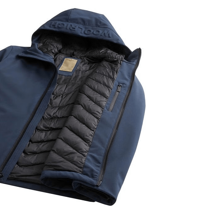Woolrich Soft Shell Pacific Jacket Navy