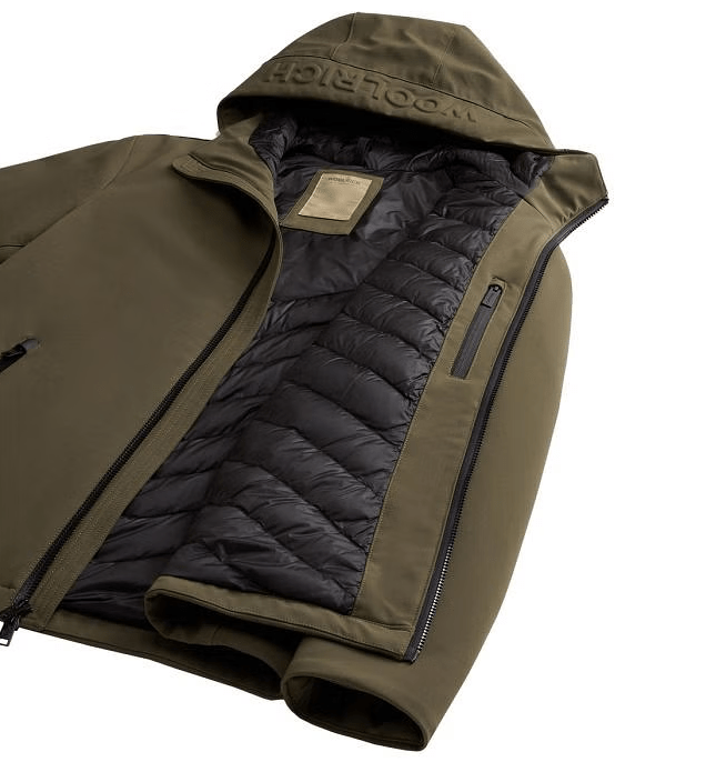 Woolrich Soft Shell Pacific Jacket Olive