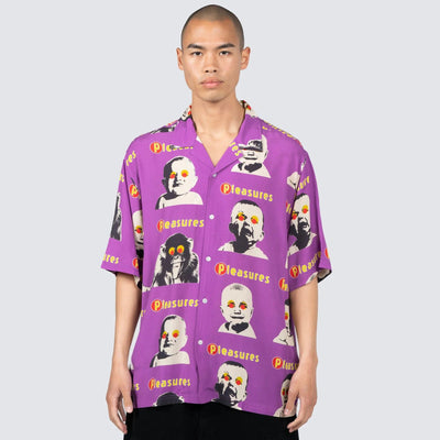 Pleasures Head Button Down