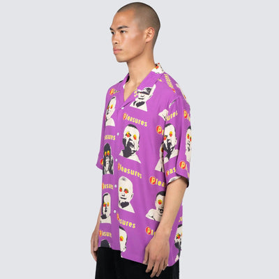 Pleasures Head Button Down