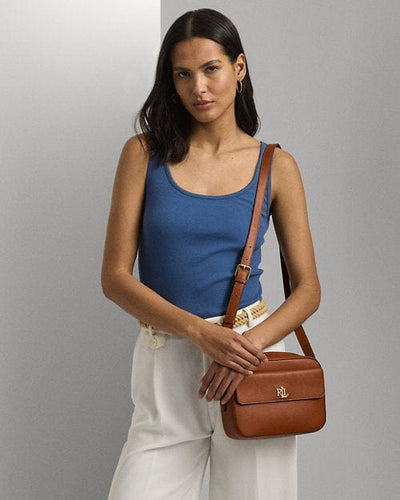 Lauren Ralph  Lauren Camera bag media Marcy in pelle