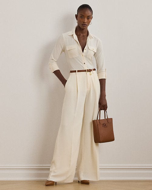 Lauren  Ralph  Lauren Tote Cameryn piccola in pelle martellata