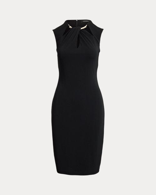 Lauren Ralph Lauren Abito in jersey con aperture