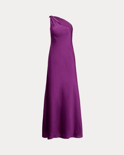 Lauren Ralph Lauren Abito monospalla in charmeuse