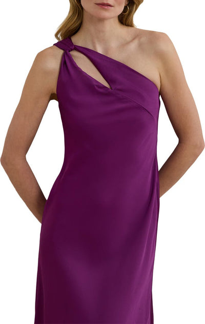 Lauren Ralph Lauren Abito monospalla in charmeuse