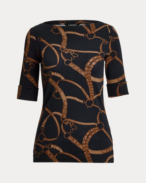Lauren Ralph Lauren Maglietta con scollo a barchetta