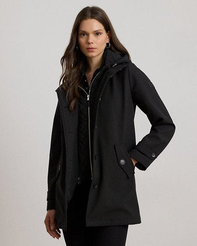 Lauren Ralph Lauren Giacca trapuntata con cappuccio e gilet