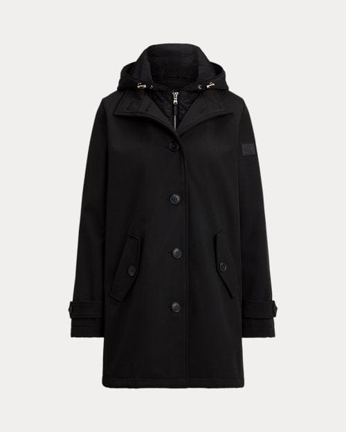 Lauren Ralph Lauren Giacca trapuntata con cappuccio e gilet