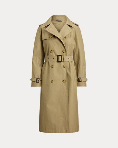 Lauren Ralph Lauren Trench a doppio petto con cintura