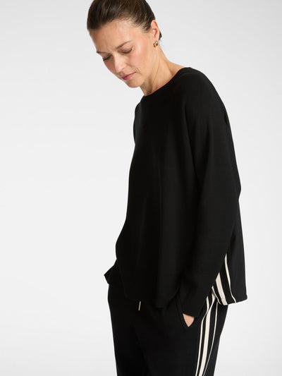 Elena Mirò  Maglia raglan bimaterica