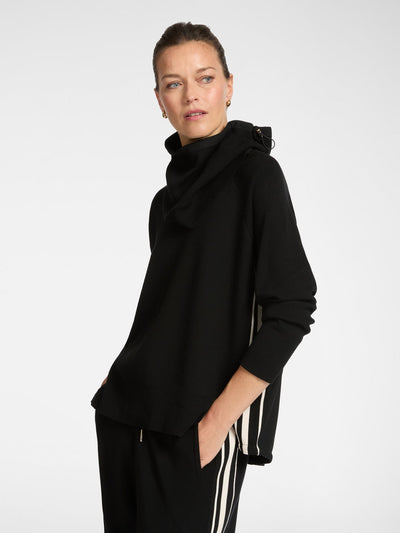 Elena Mirò  Maglia raglan bimaterica