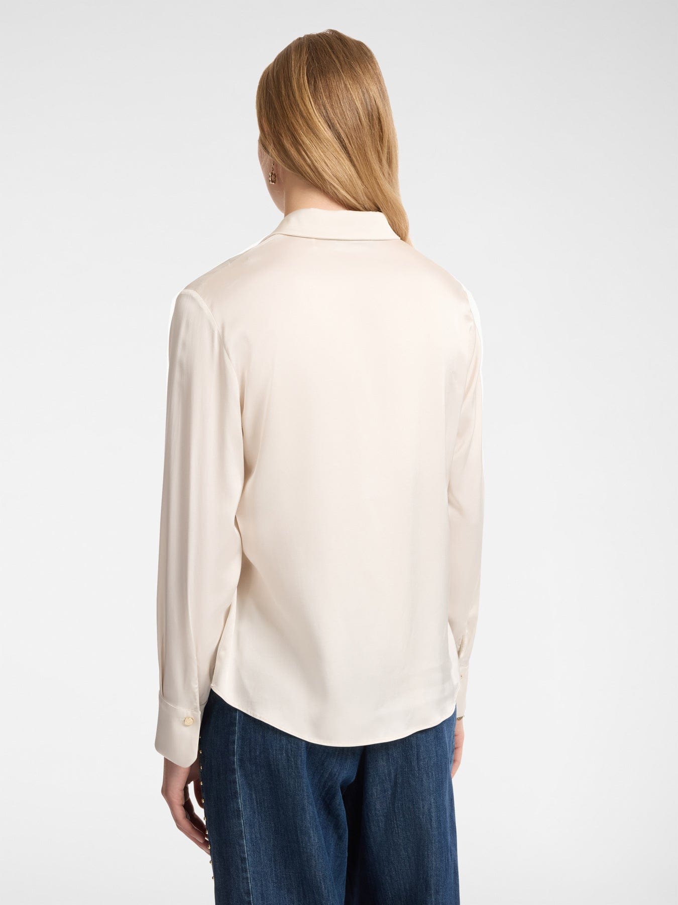 Elena Mirò Camicia in raso stretch