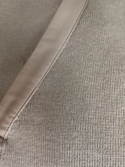 Nenette Maglia inserto in ecopelle