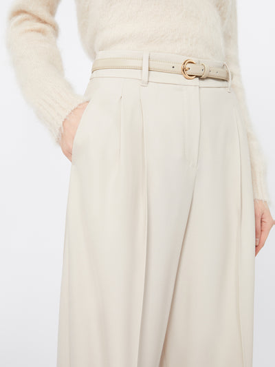 Max Mara  Studio Pantalone in saglia di lana
