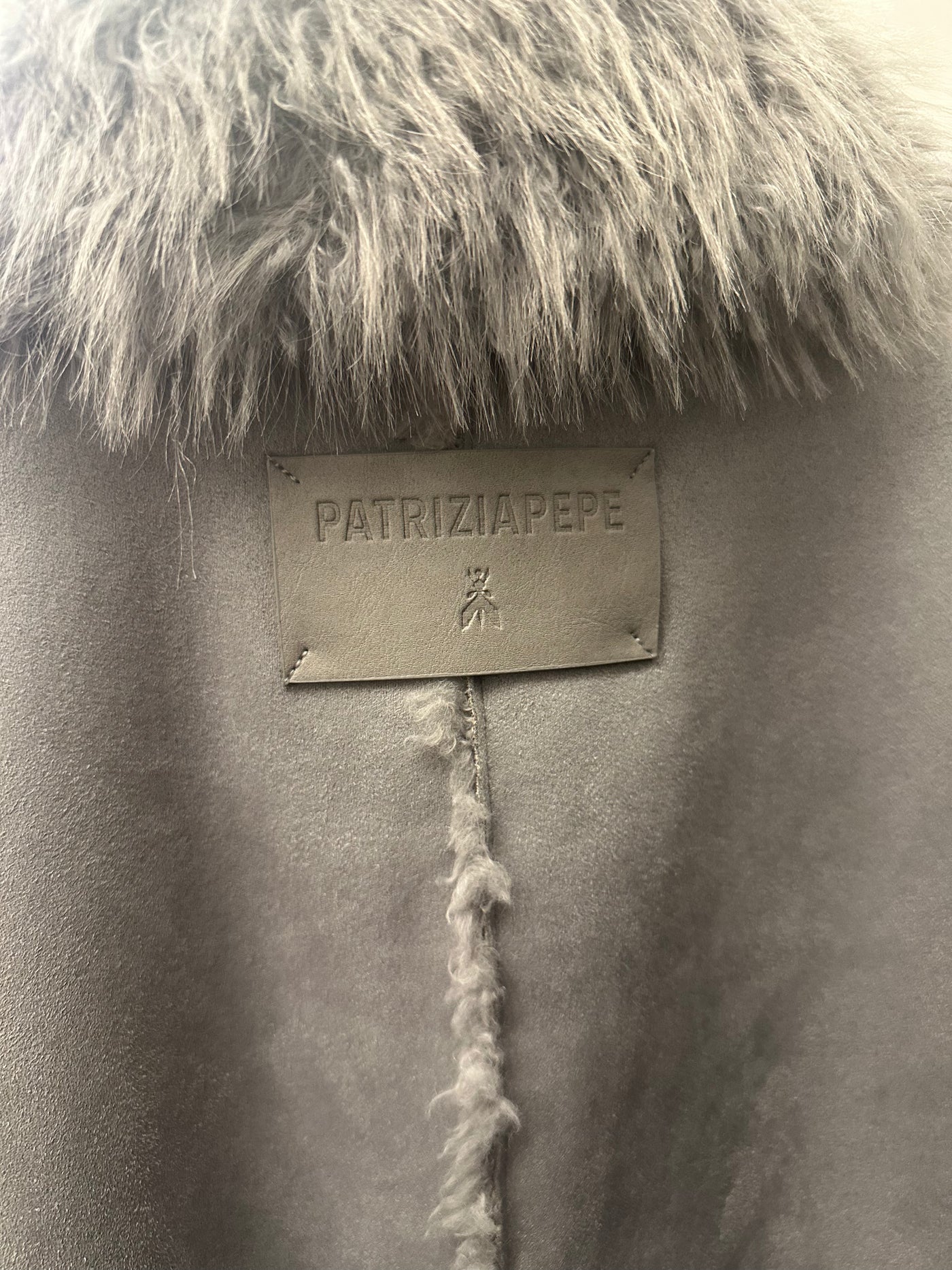 Patrizia Pepe Giubbotto fluffy corto reversibile