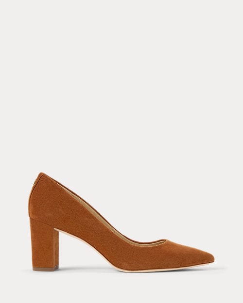 Lauren Ralph Lauren Décolleté Lanette in camoscio