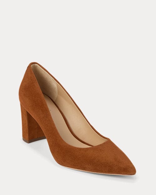 Lauren Ralph Lauren Décolleté Lanette in camoscio