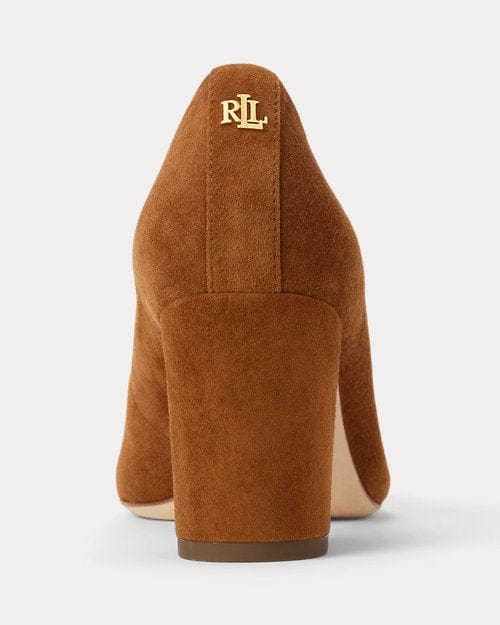Lauren Ralph Lauren Décolleté Lanette in camoscio
