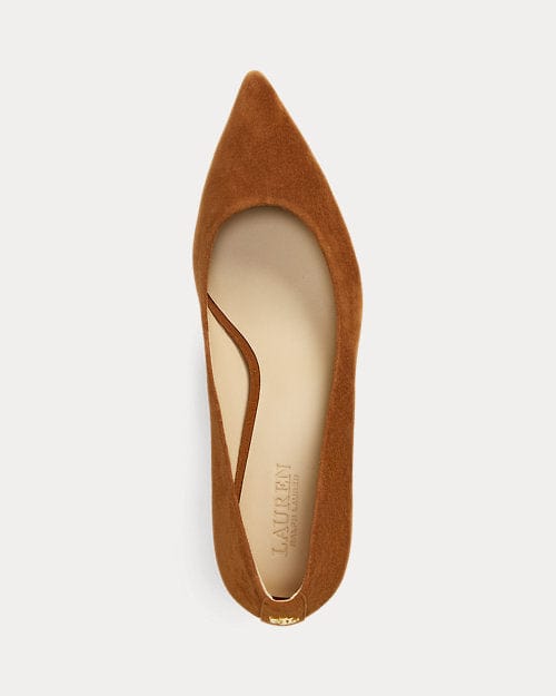 Lauren Ralph Lauren Décolleté Lanette in camoscio