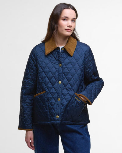 Barbour Donna Giacca trapuntata Liddesdale Cropped Icons