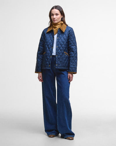 Barbour Donna Giacca trapuntata Liddesdale Cropped Icons