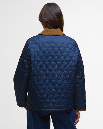 Barbour Donna Giacca trapuntata Liddesdale Cropped Icons