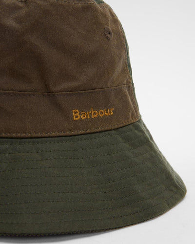 Barbour Cappello da pescatore Brackley in tessuto cerato