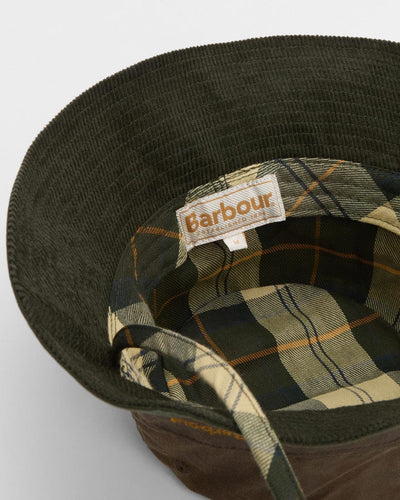 Barbour Cappello da pescatore Brackley in tessuto cerato